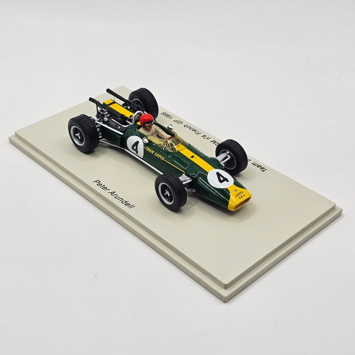 Spark Lotus 43 BRM #4 Peter Arundell French GP 1966 1/43 Scale S2142