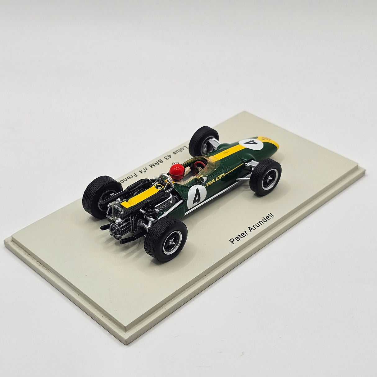 Spark Lotus 43 BRM #4 Peter Arundell French GP 1966 1/43 Scale S2142