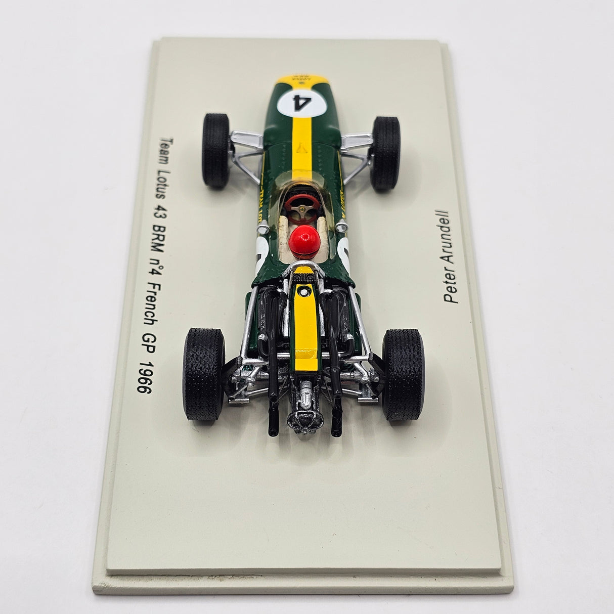 Spark Lotus 43 BRM #4 Peter Arundell French GP 1966 1/43 Scale S2142