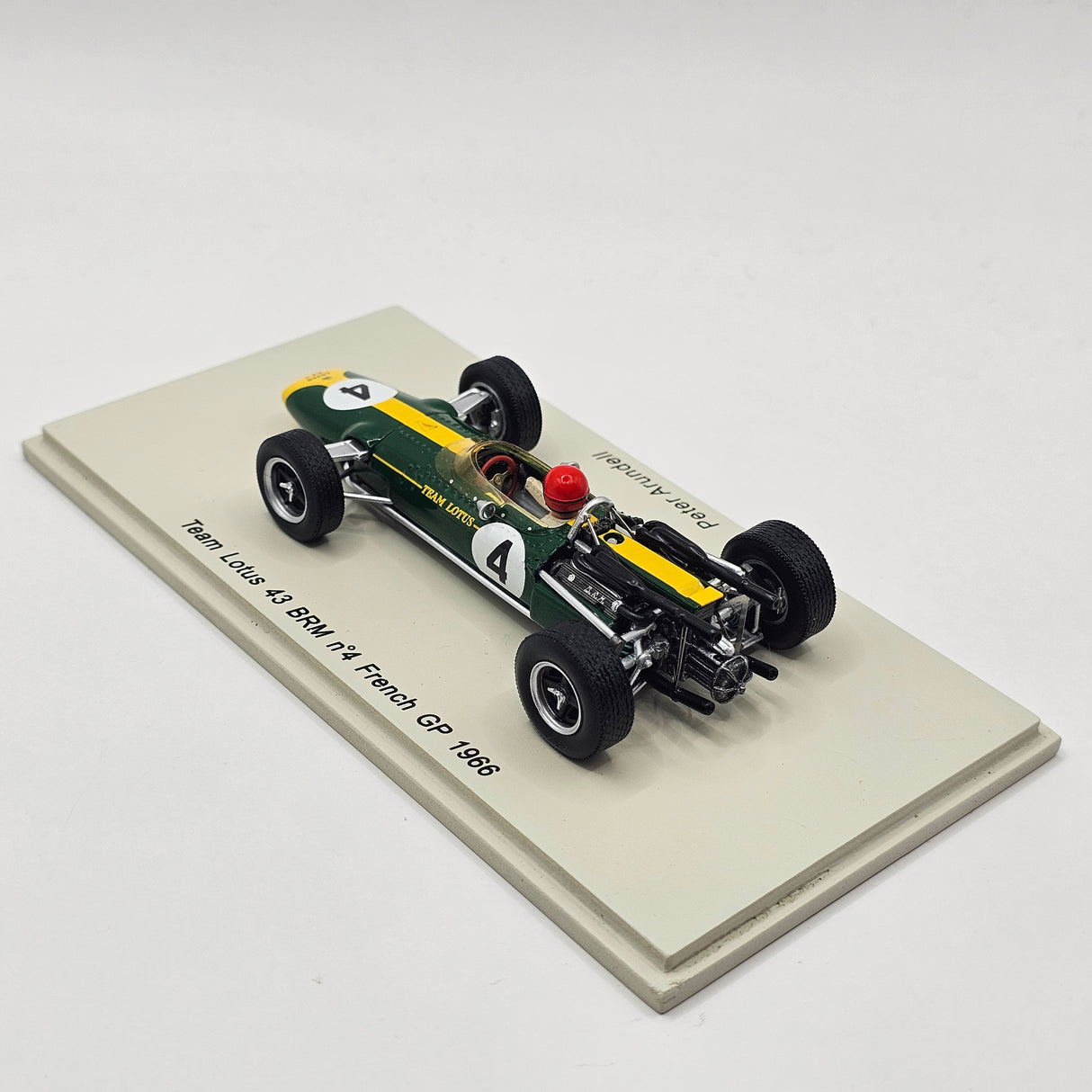 Spark Lotus 43 BRM #4 Peter Arundell French GP 1966 1/43 Scale S2142