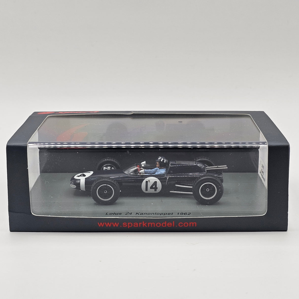 Spark Lotus 24 #14 Graham Hill Kanonloppet 1962 1/43 Scale S7122