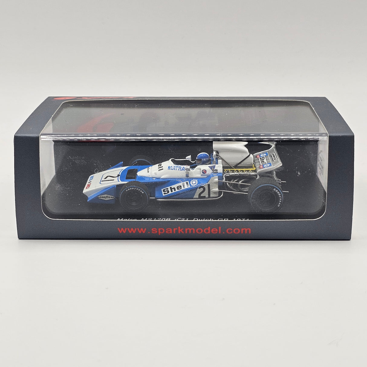 Spark Matra MS1208 #21 Jean P Beltoise Dutch GP 1971 1/43 Scale S4308