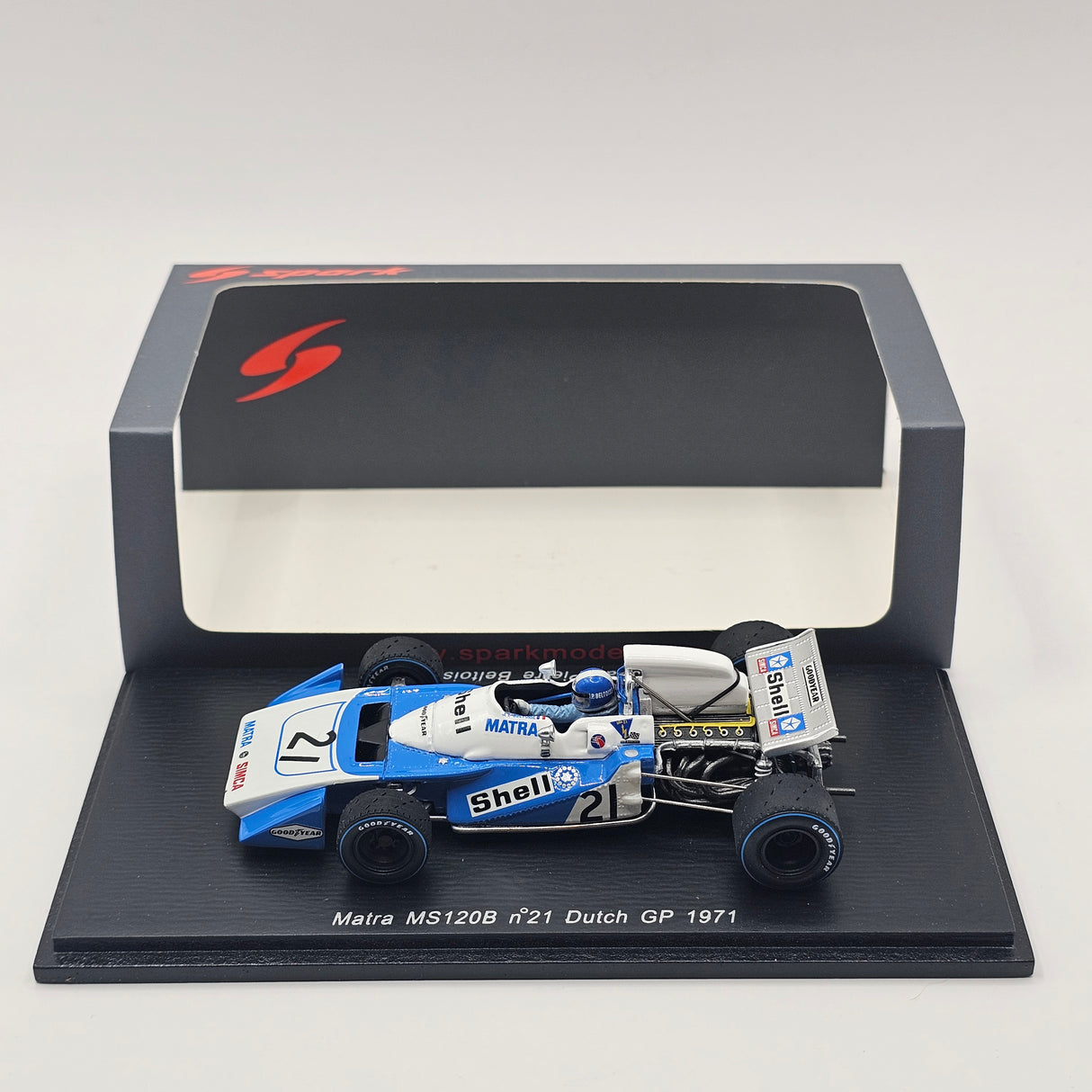 Spark Matra MS1208 #21 Jean P Beltoise Dutch GP 1971 1/43 Scale S4308