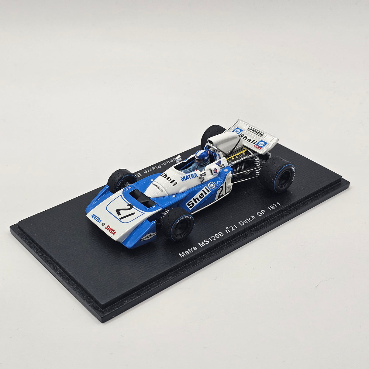 Spark Matra MS1208 #21 Jean P Beltoise Dutch GP 1971 1/43 Scale S4308
