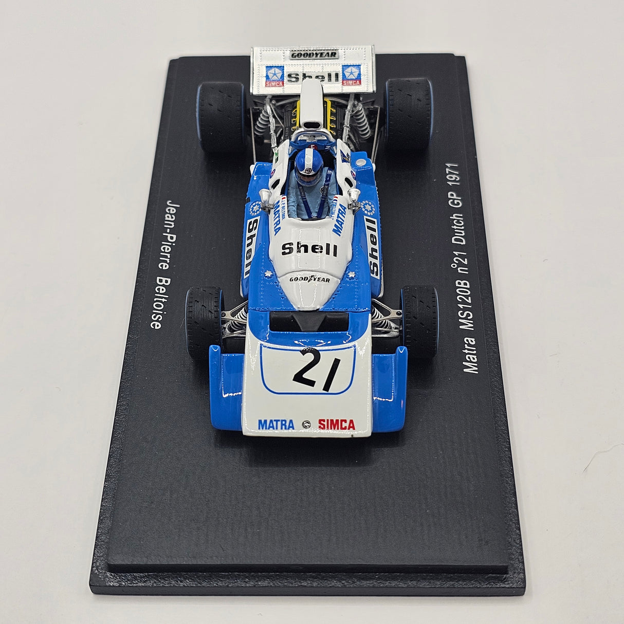 Spark Matra MS1208 #21 Jean P Beltoise Dutch GP 1971 1/43 Scale S4308