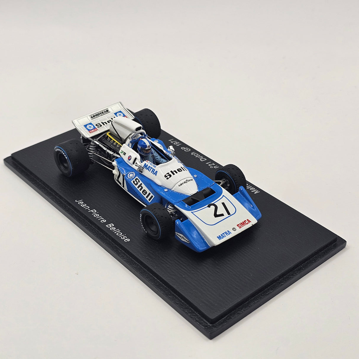 Spark Matra MS1208 #21 Jean P Beltoise Dutch GP 1971 1/43 Scale S4308