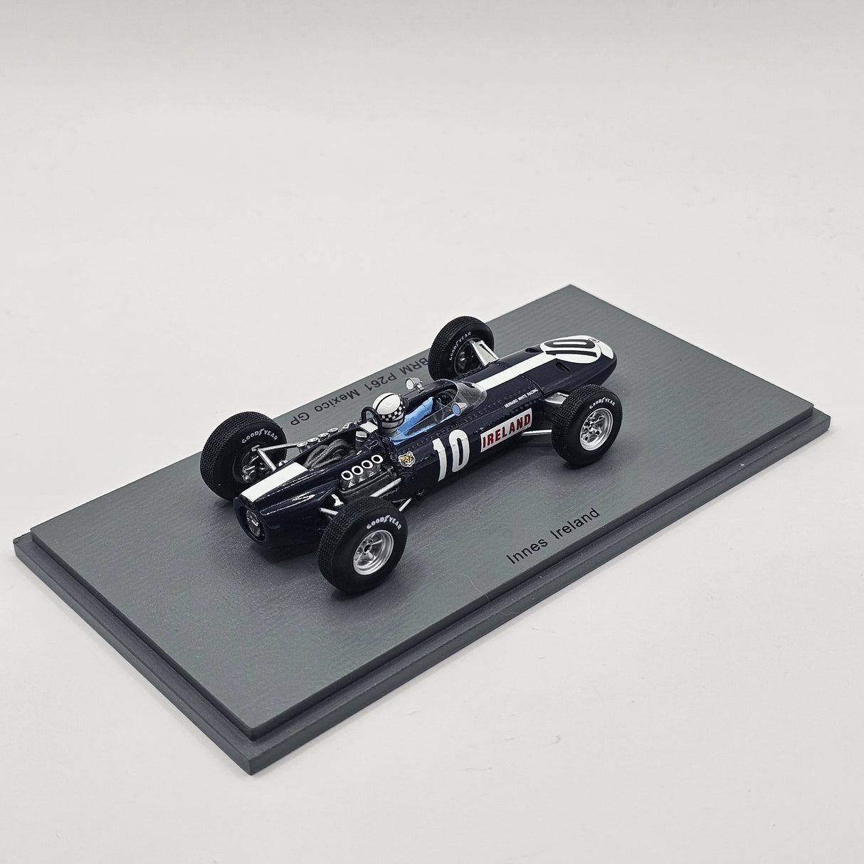 Spark BRM P261 #10 Innes Ireland Mexico GP 1966 1/43 Scale S5275