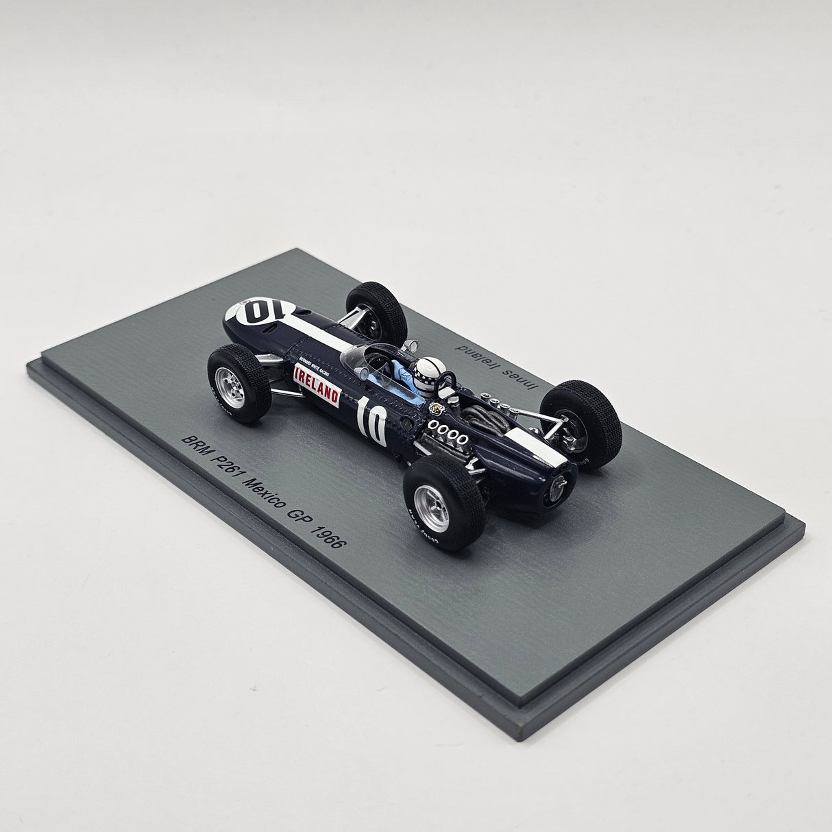 Spark BRM P261 #10 Innes Ireland Mexico GP 1966 1/43 Scale S5275