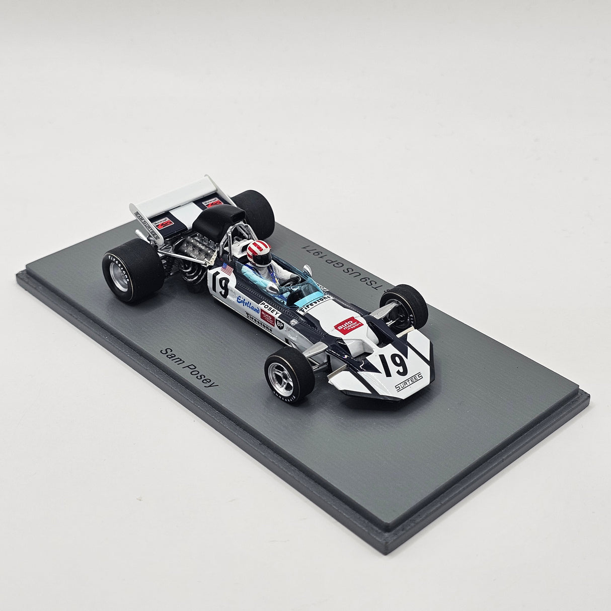 Spark Surtees TS9 #19 Sam Posey US GP 1971 1/43 Scale S4016