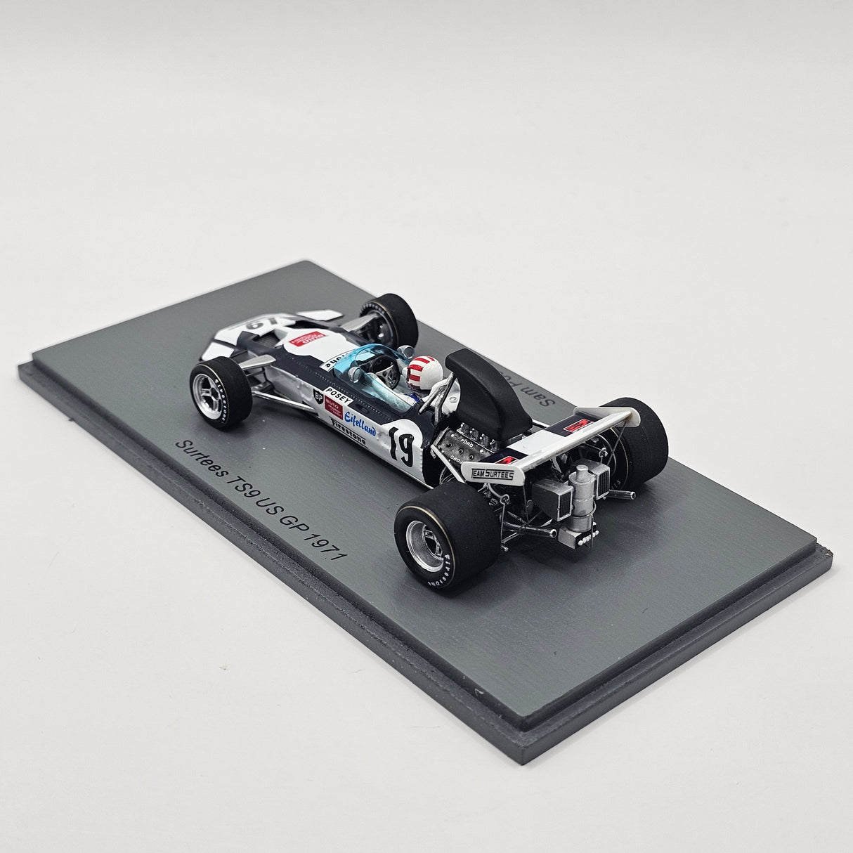 Spark Surtees TS9 #19 Sam Posey US GP 1971 1/43 Scale S4016