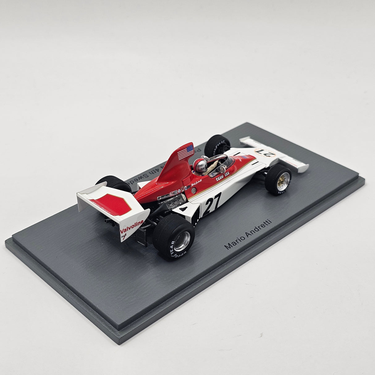 Spark Parnelli VPJ4 #27 Mario Andretti Swedish GP 1975 1/43 Scale S1892