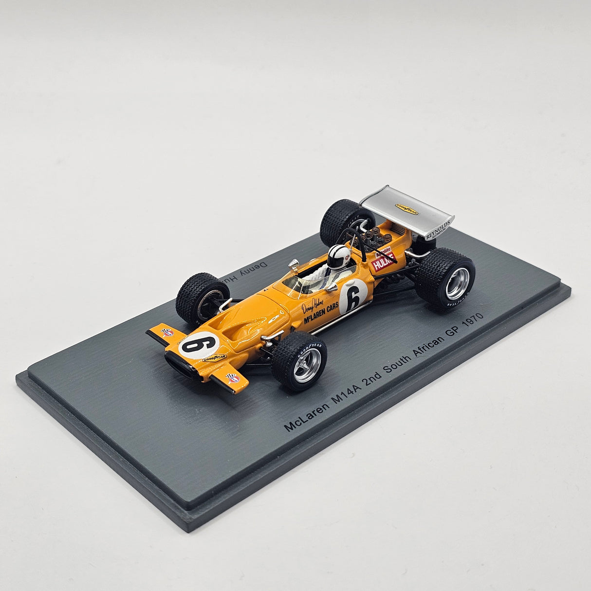 Spark McLaren M14A #6 Denny Hulme S.African GP 1970 1/43 Scale S7140