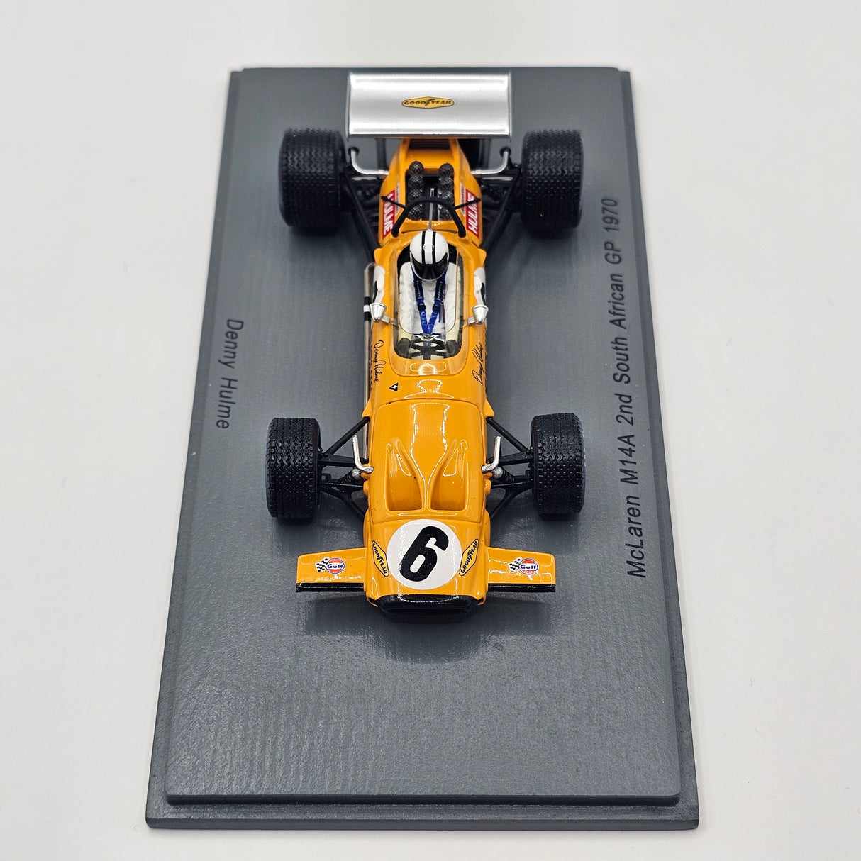 Spark McLaren M14A #6 Denny Hulme S.African GP 1970 1/43 Scale S7140