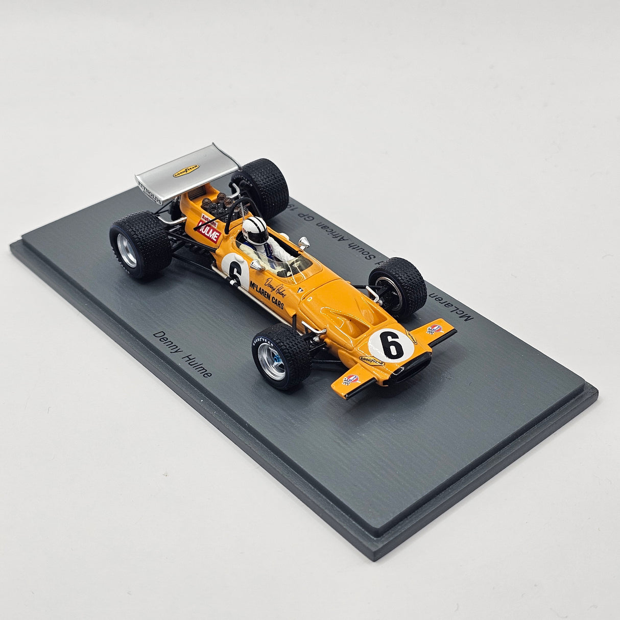 Spark McLaren M14A #6 Denny Hulme S.African GP 1970 1/43 Scale S7140