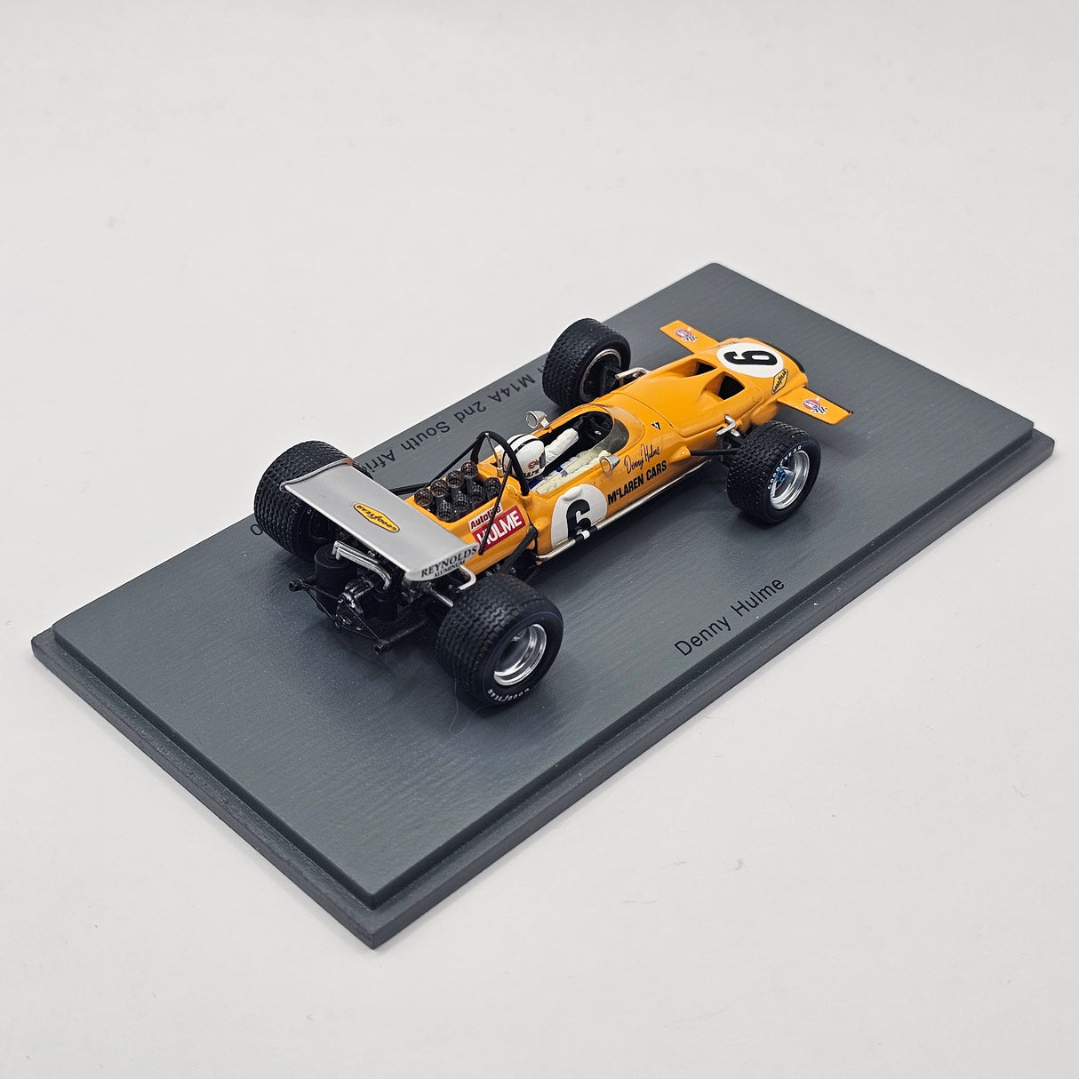 Spark McLaren M14A #6 Denny Hulme S.African GP 1970 1/43 Scale S7140