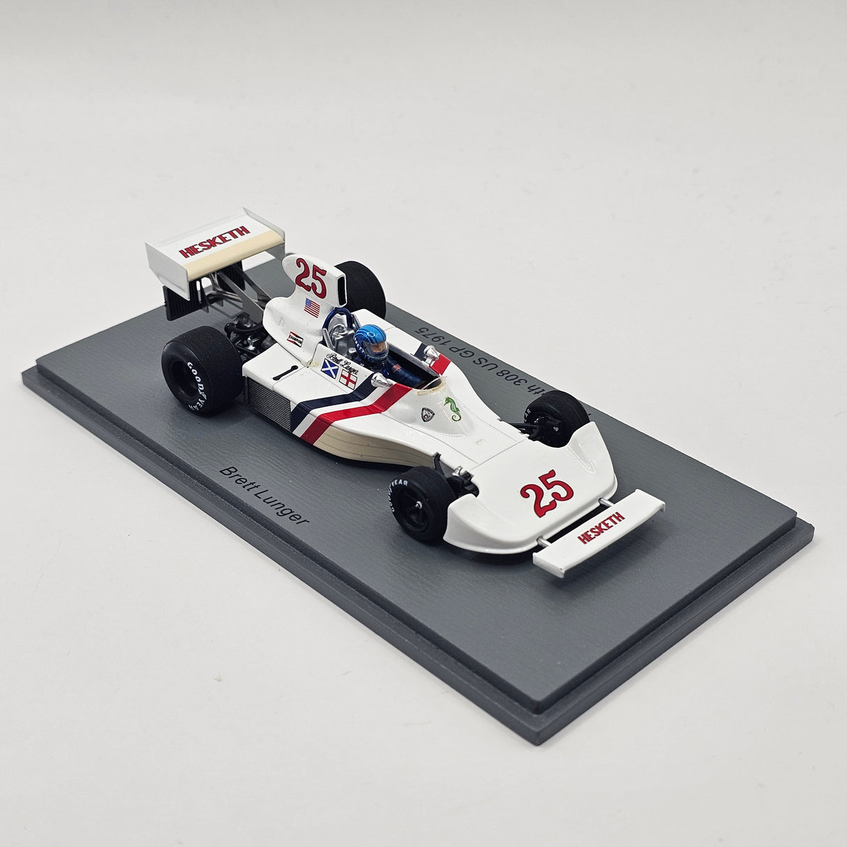 Spark Hesketh 308 #25 Brett Lunger US GP Watkins Glen 1975 1/43 Scale S2468