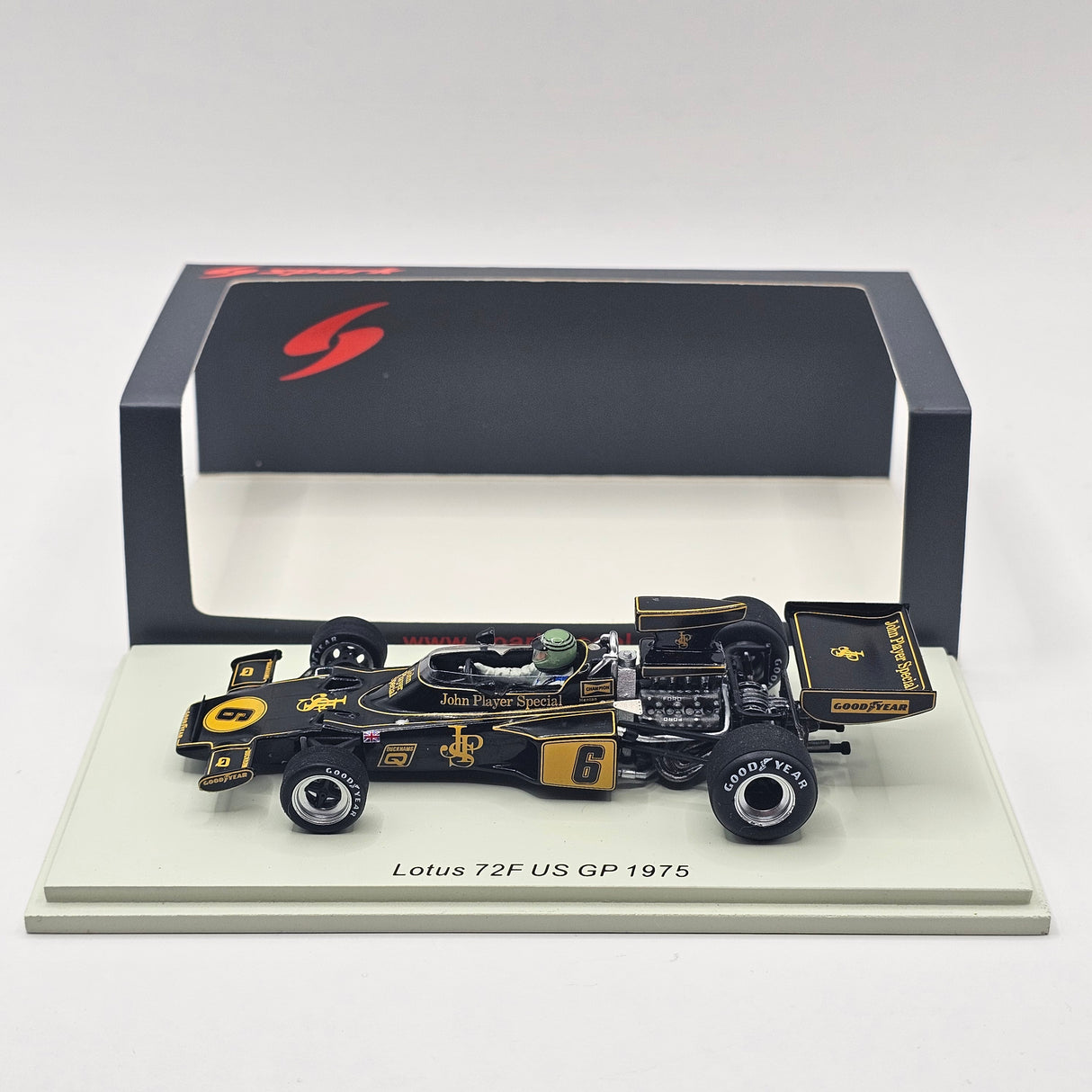 Spark Lotus 72F #6 Brian Henton US GP 1975 1/43 Scale S7299