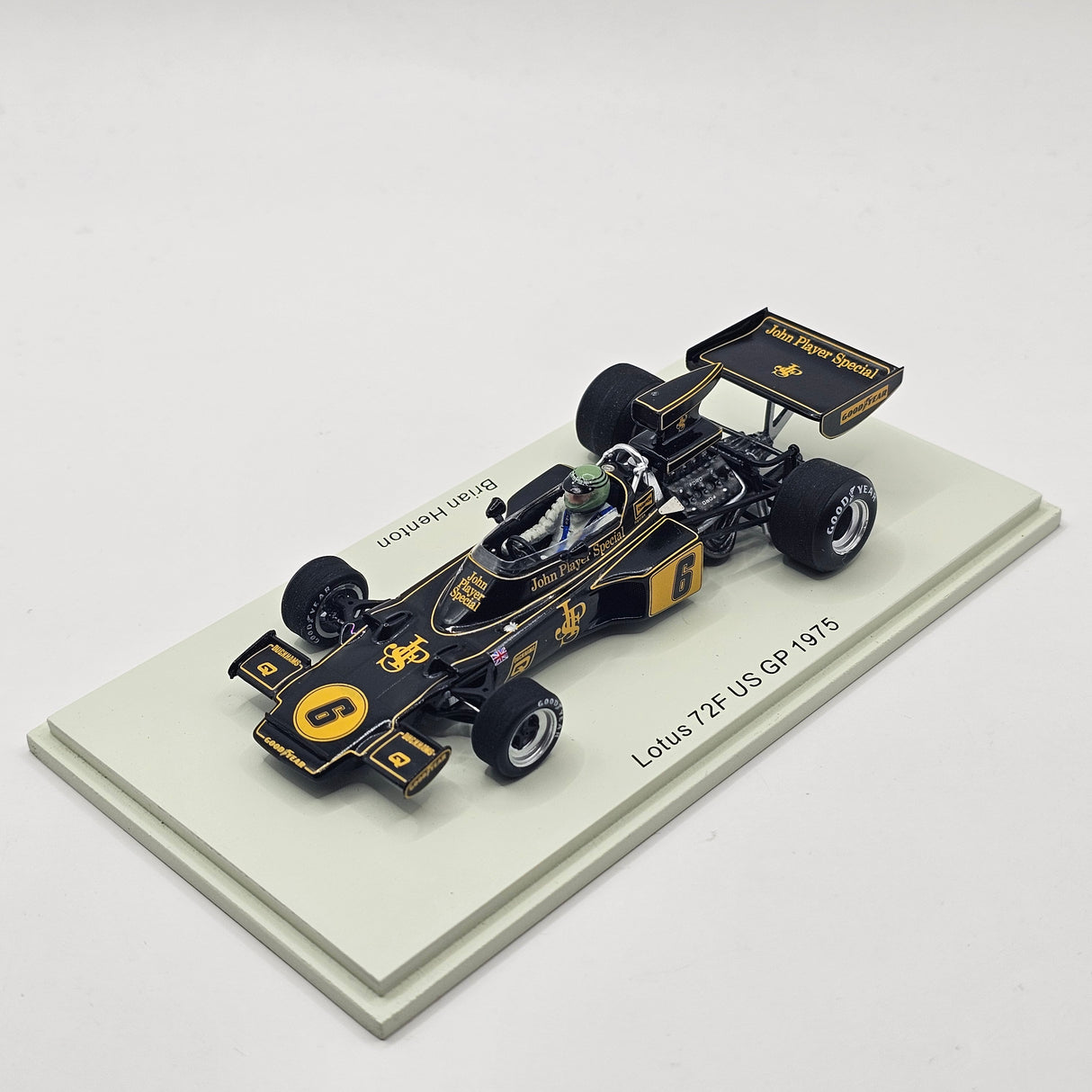 Spark Lotus 72F #6 Brian Henton US GP 1975 1/43 Scale S7299