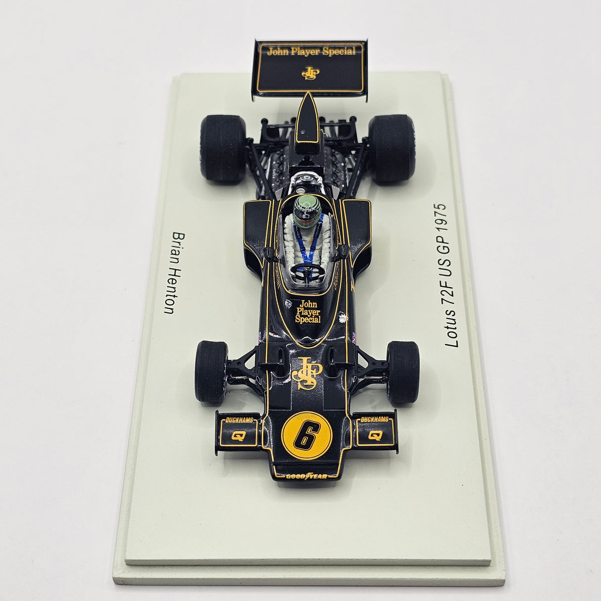Spark Lotus 72F #6 Brian Henton US GP 1975 1/43 Scale S7299
