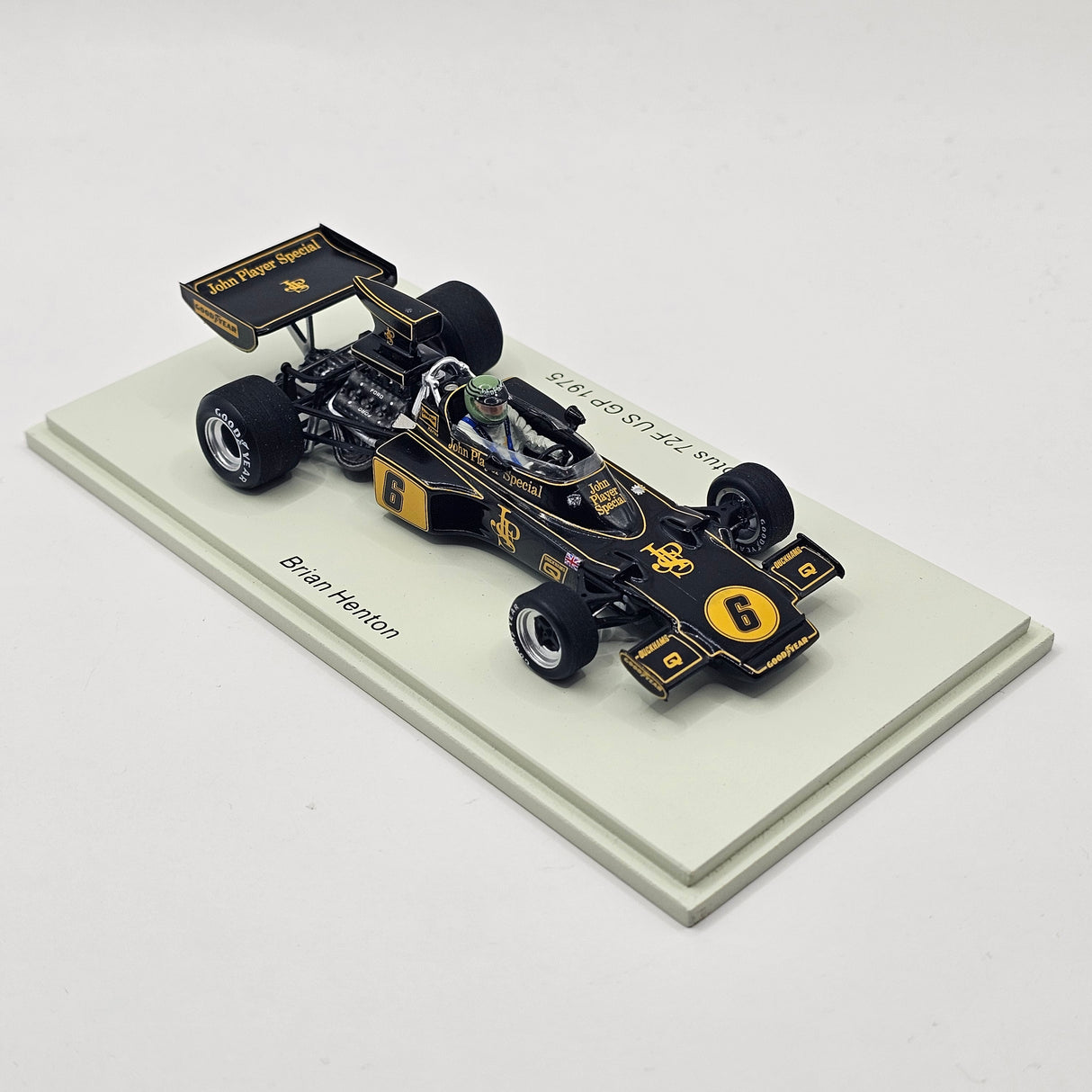 Spark Lotus 72F #6 Brian Henton US GP 1975 1/43 Scale S7299