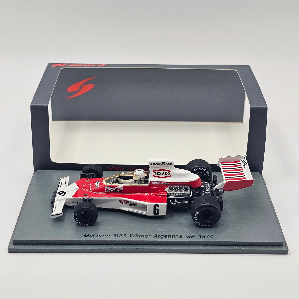 Spark McLaren M23 #6 Denny Hulme Argentina GP 1974 1/43 Scale S7146