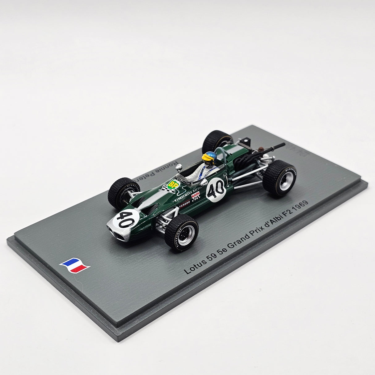 Spark Lotus 59 #40 Ronnie Peterson D'Albi F2 GP 1969 1/43 Scale SF187