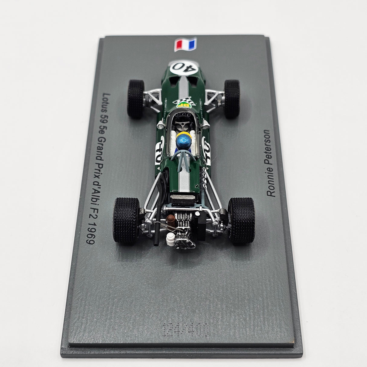 Spark Lotus 59 #40 Ronnie Peterson D'Albi F2 GP 1969 1/43 Scale SF187