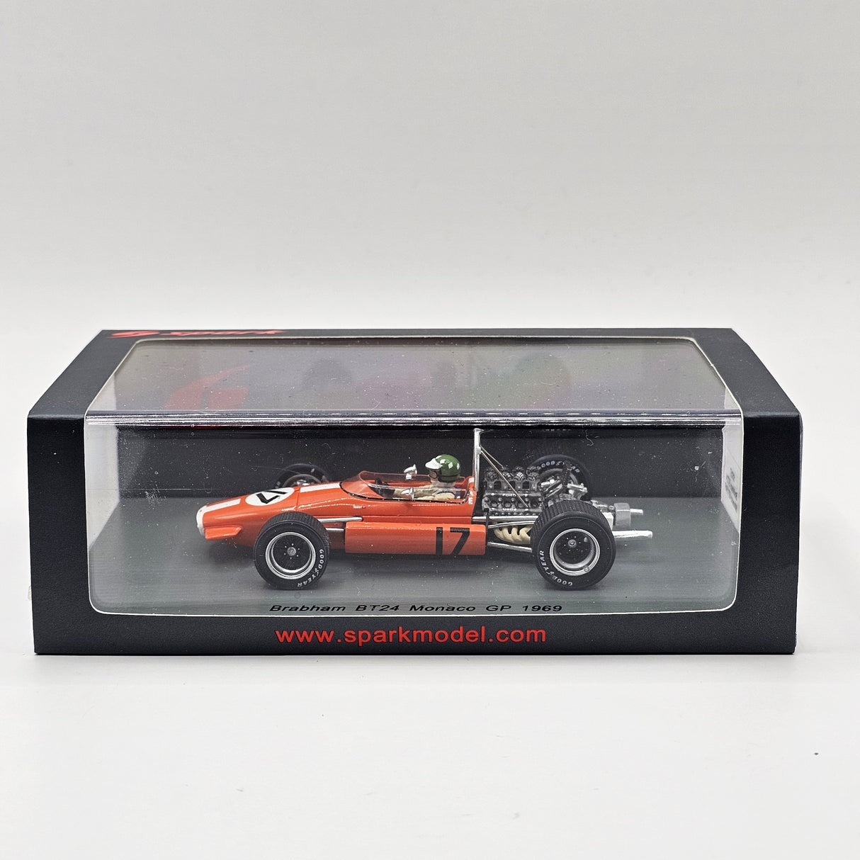 Spark Brabham BT24 #17 Silvo Moser Monaco GP 1969 1/43 Scale S5267