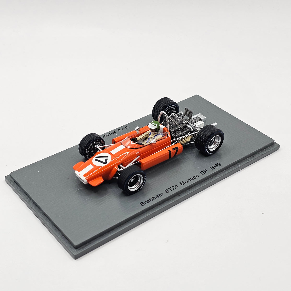 Spark Brabham BT24 #17 Silvo Moser Monaco GP 1969 1/43 Scale S5267