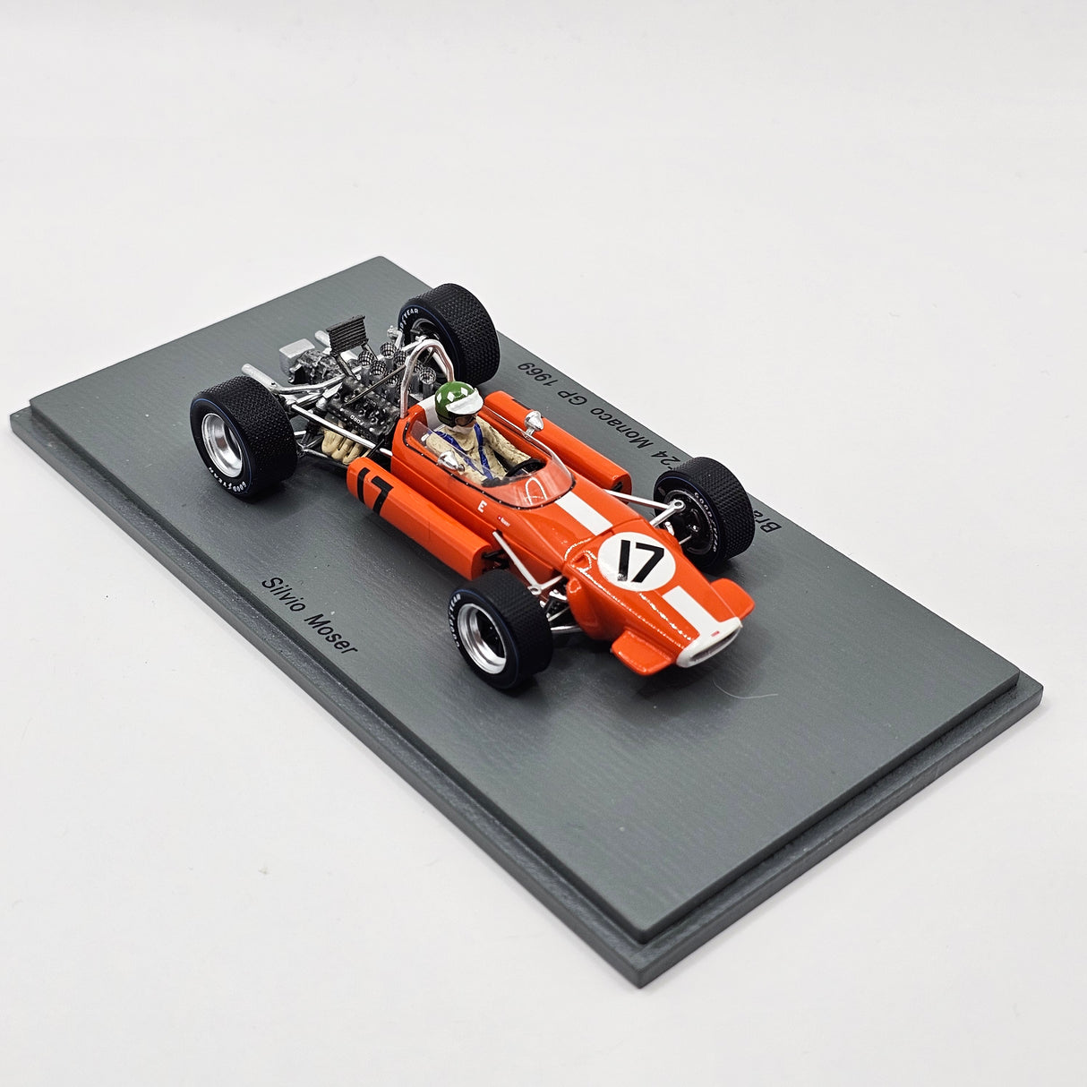 Spark Brabham BT24 #17 Silvo Moser Monaco GP 1969 1/43 Scale S5267
