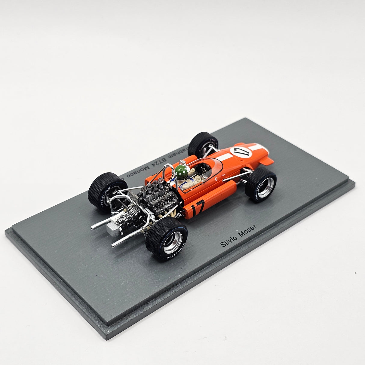 Spark Brabham BT24 #17 Silvo Moser Monaco GP 1969 1/43 Scale S5267