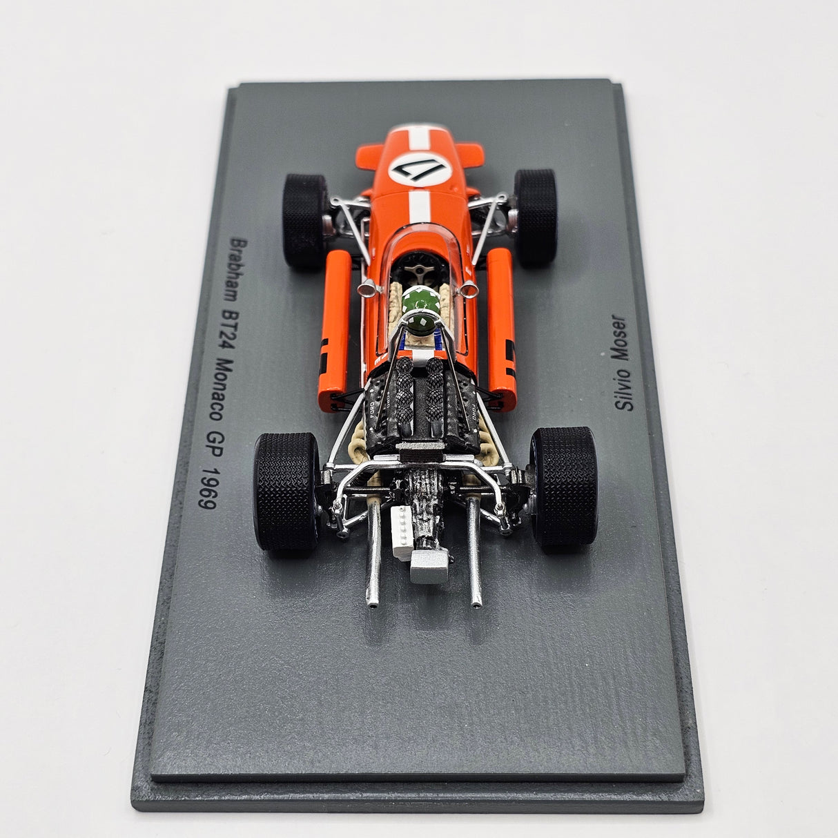 Spark Brabham BT24 #17 Silvo Moser Monaco GP 1969 1/43 Scale S5267
