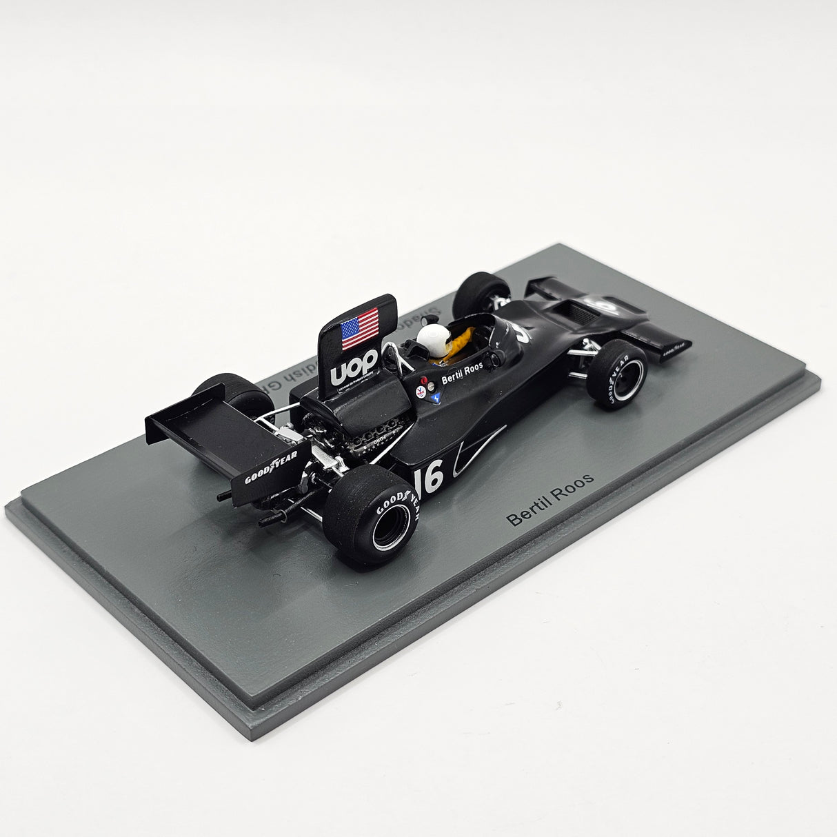 Spark Shadow DN3 #16 Bertil Roos Swedish GP 1974 1/43 Scale S3843