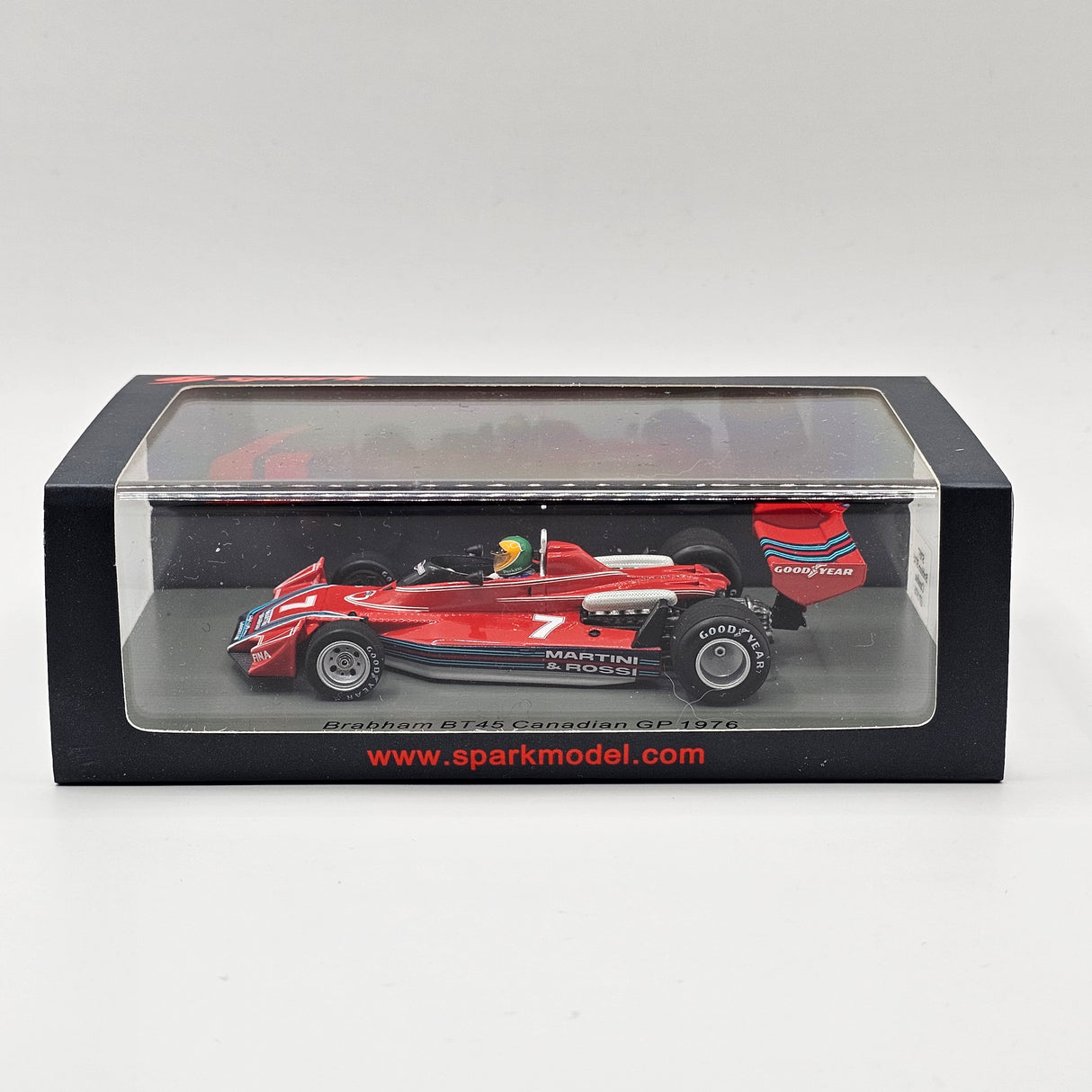Spark Brabham BT45 #7 Larry Perkins Canadian GP 1976 1/43 Scale S7097