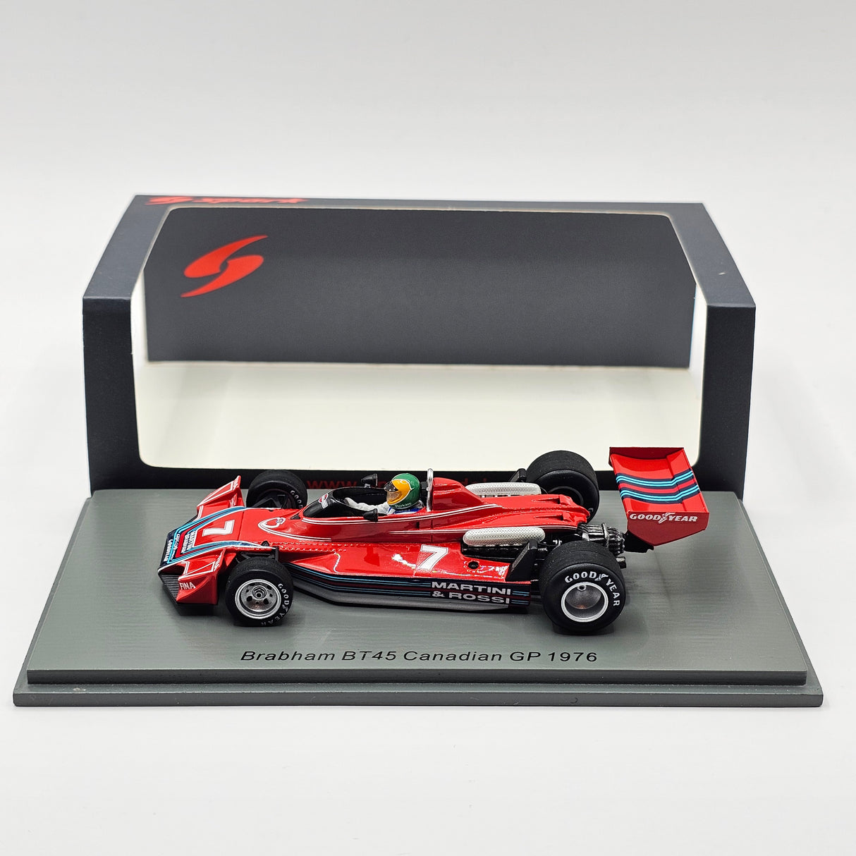 Spark Brabham BT45 #7 Larry Perkins Canadian GP 1976 1/43 Scale S7097