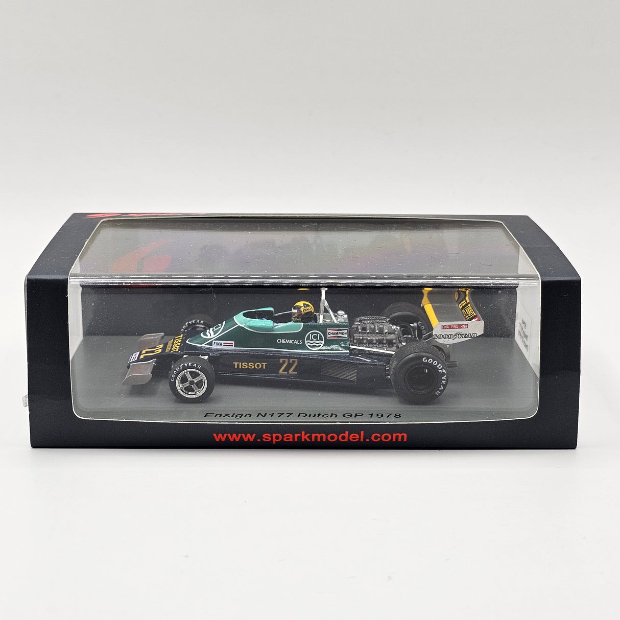 Spark Ensign N177 #22 Derek Daly Dutch GP 1978 1/43 Scale S3946