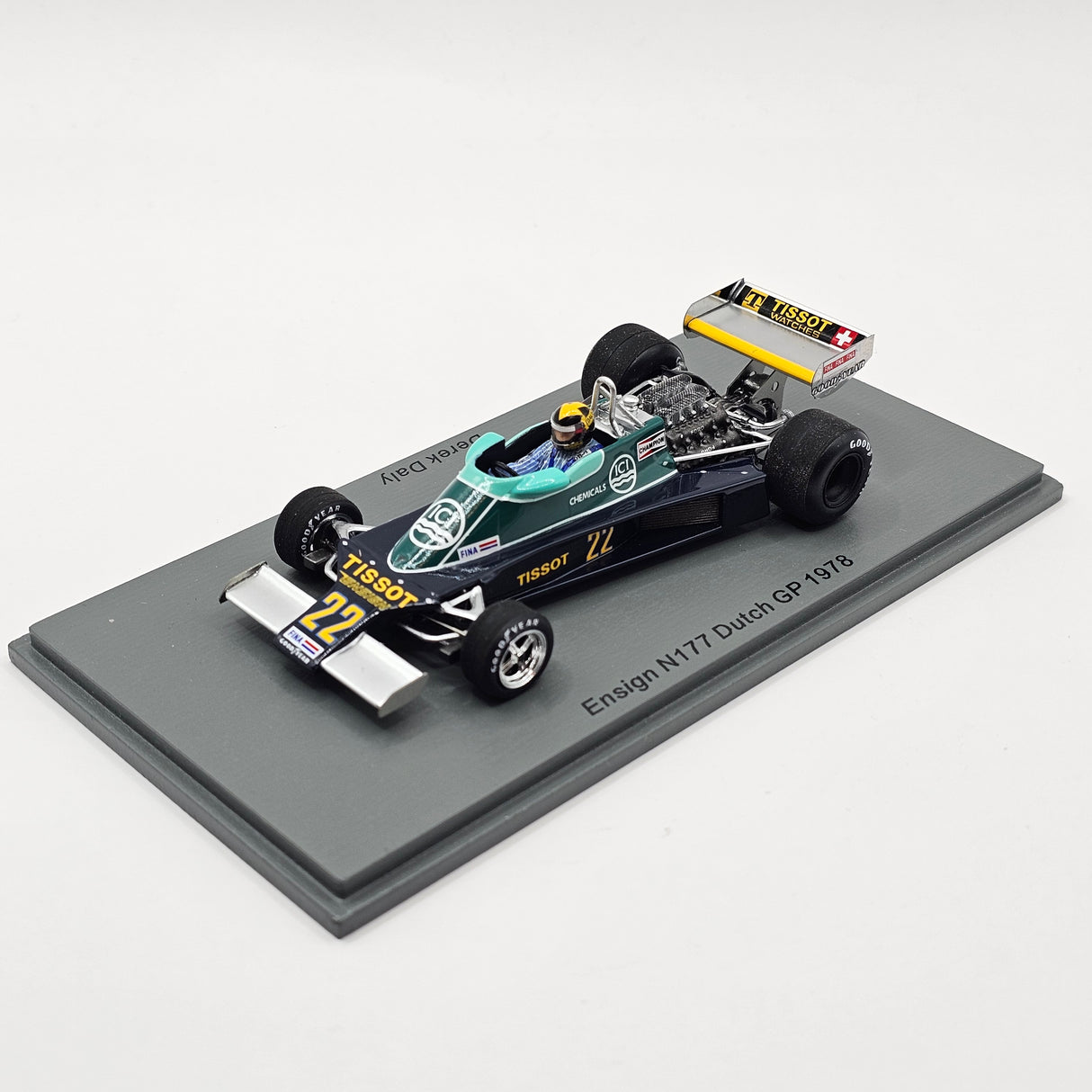 Spark Ensign N177 #22 Derek Daly Dutch GP 1978 1/43 Scale S3946