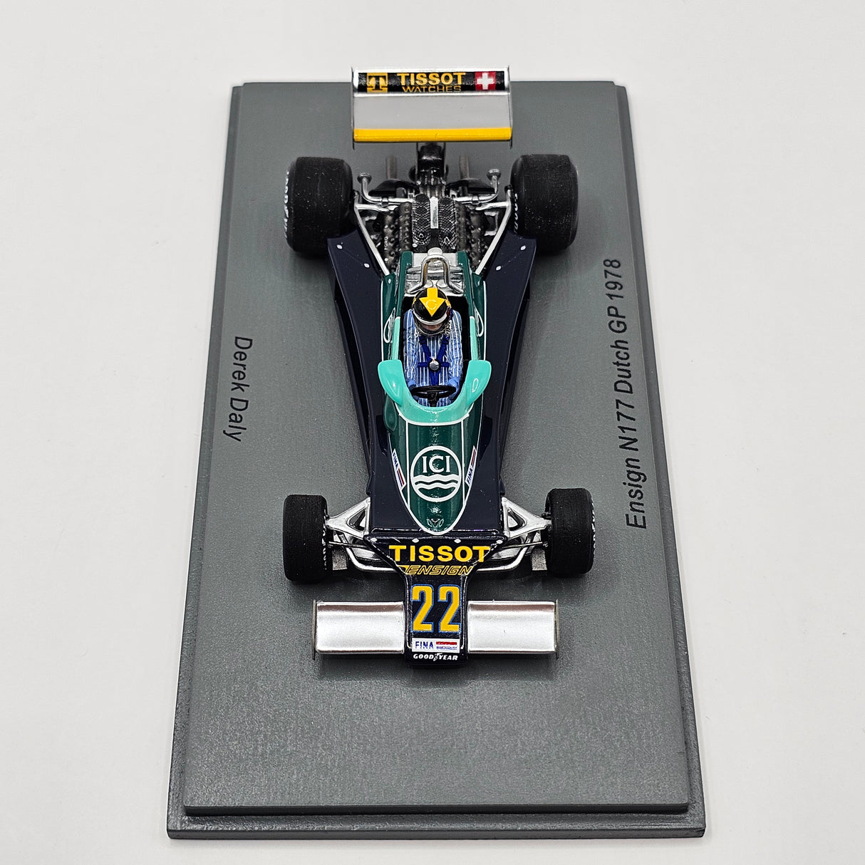 Spark Ensign N177 #22 Derek Daly Dutch GP 1978 1/43 Scale S3946