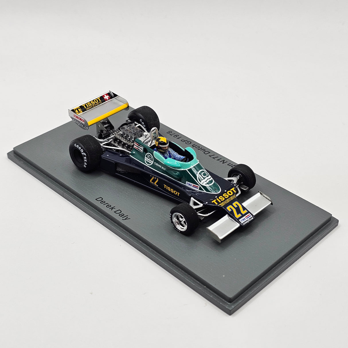Spark Ensign N177 #22 Derek Daly Dutch GP 1978 1/43 Scale S3946