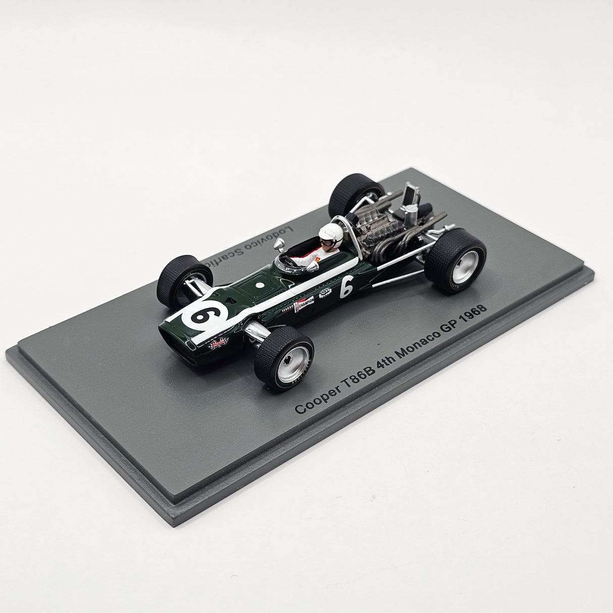 Spark Cooper T86B #9 Ludovico Scarfiotti Monaco GP 1968 1/43 Scale S6983