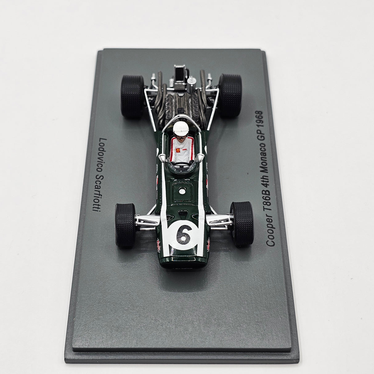 Spark Cooper T86B #9 Ludovico Scarfiotti Monaco GP 1968 1/43 Scale S6983