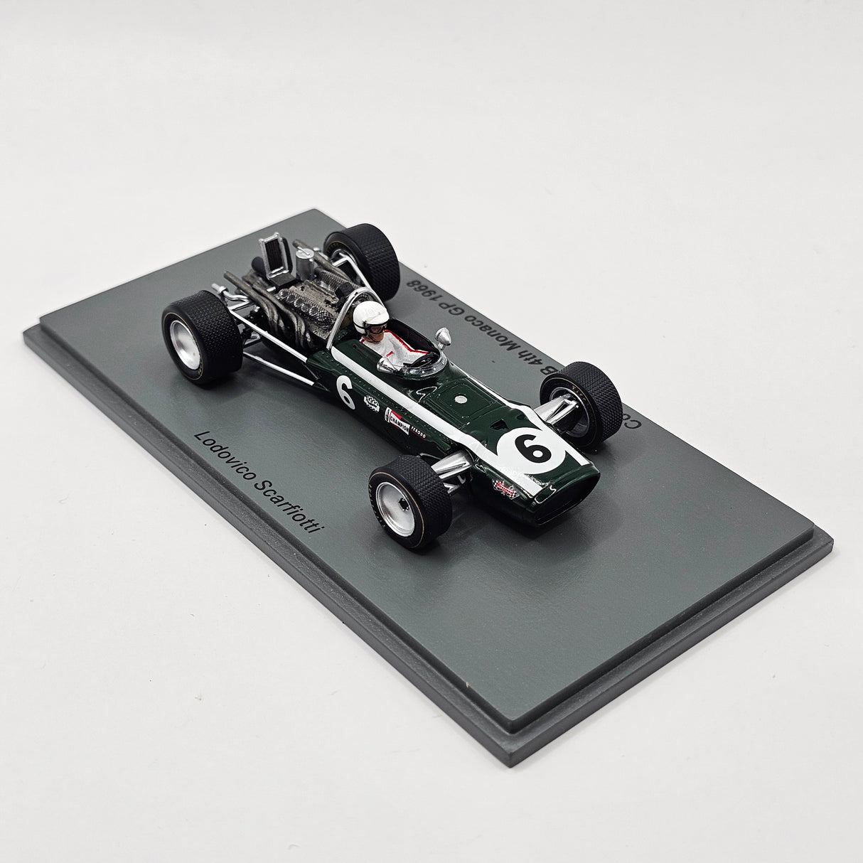 Spark Cooper T86B #9 Ludovico Scarfiotti Monaco GP 1968 1/43 Scale S6983