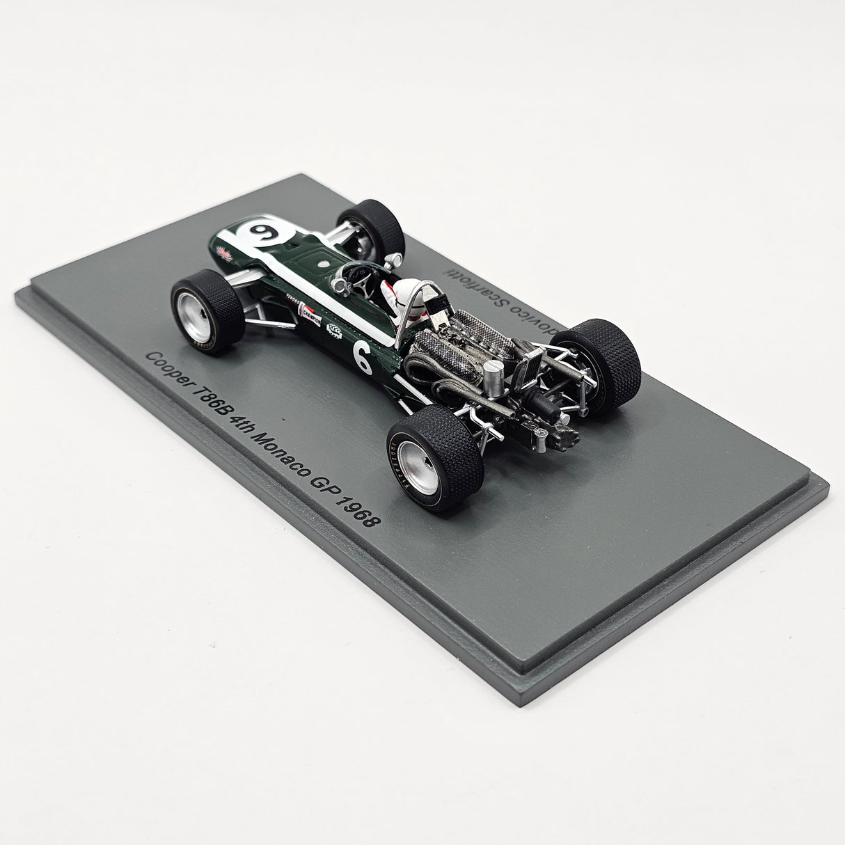 Spark Cooper T86B #9 Ludovico Scarfiotti Monaco GP 1968 1/43 Scale S6983