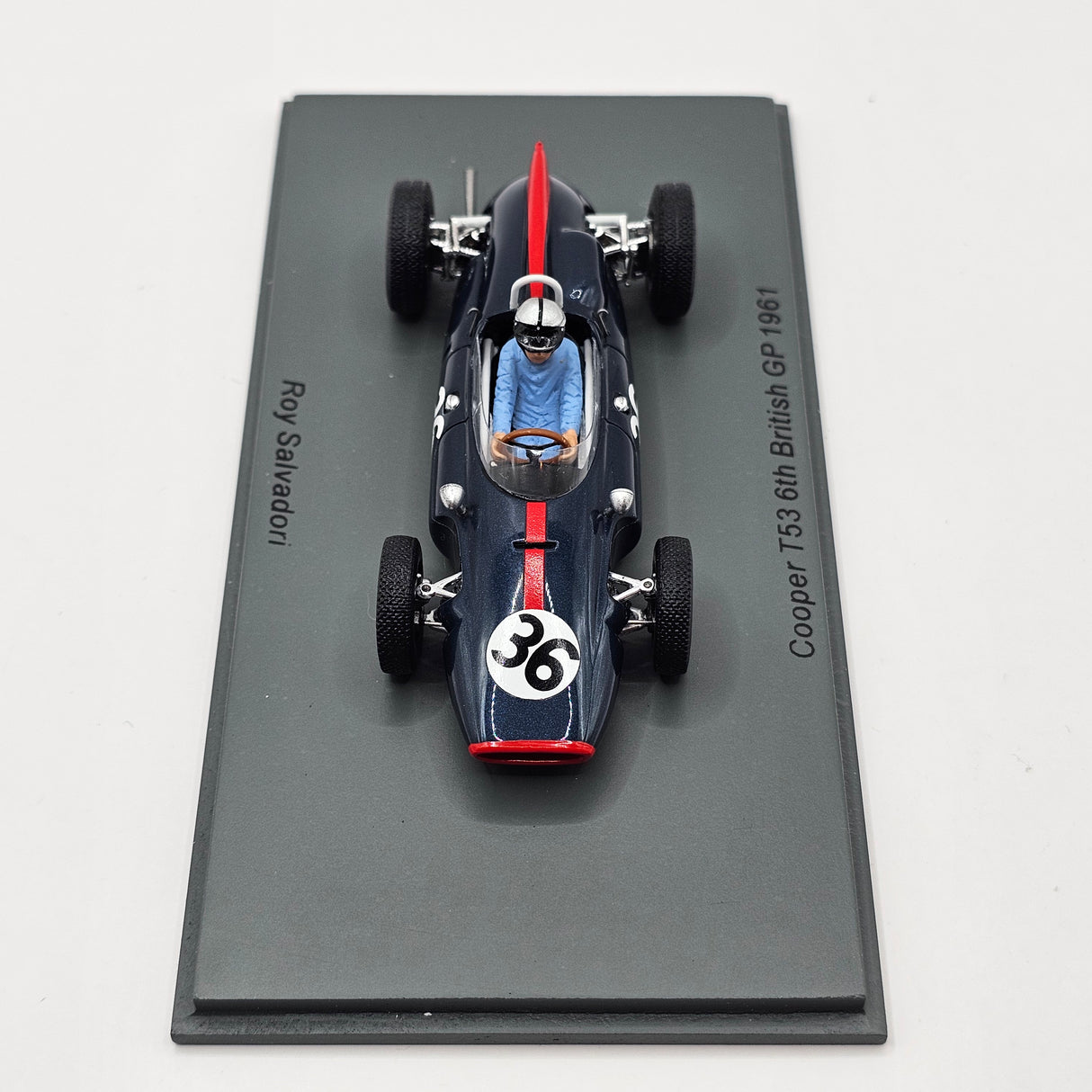Spark Cooper T53 #36 Roy Salvadori British GP 1961 1/43 Scale S8060