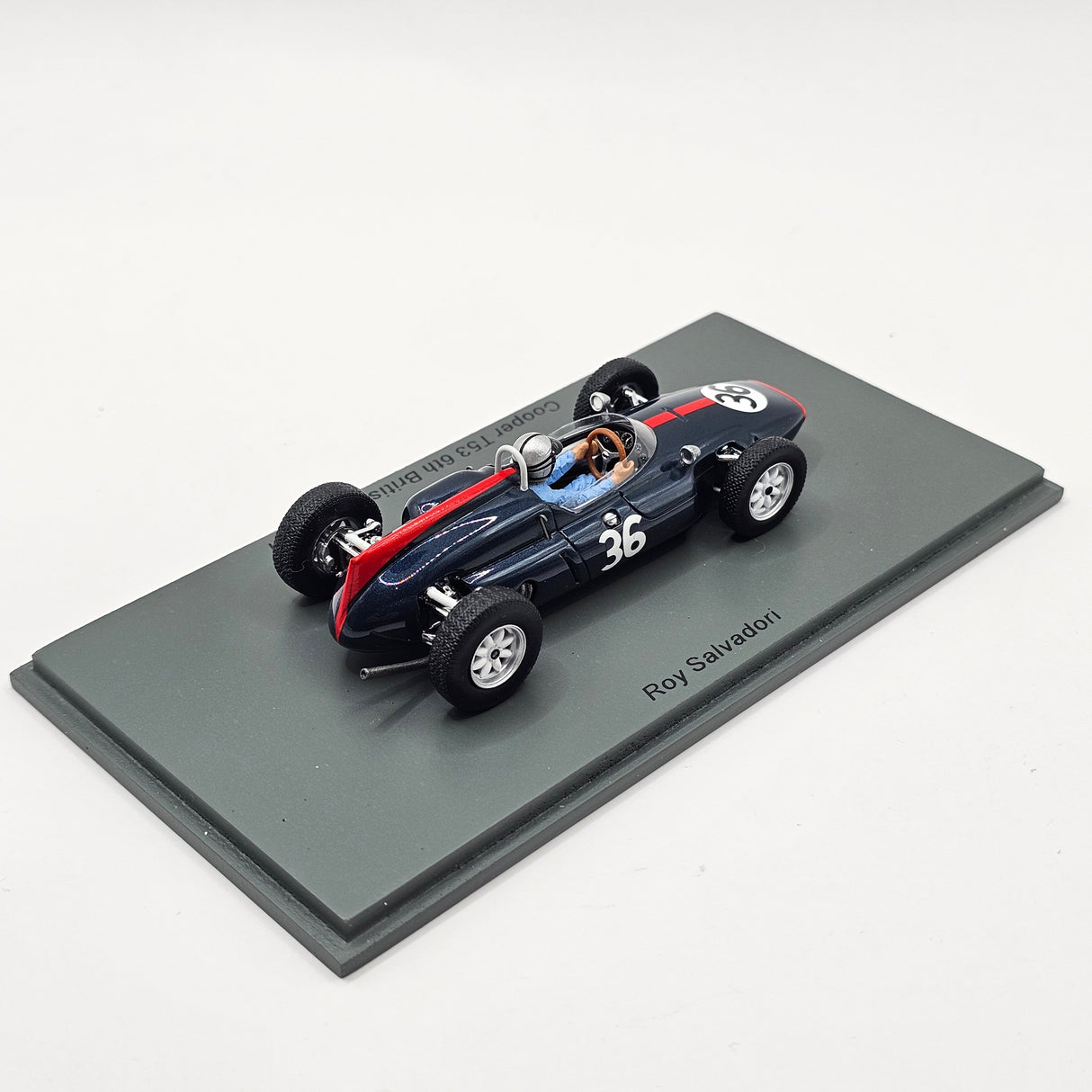 Spark Cooper T53 #36 Roy Salvadori British GP 1961 1/43 Scale S8060