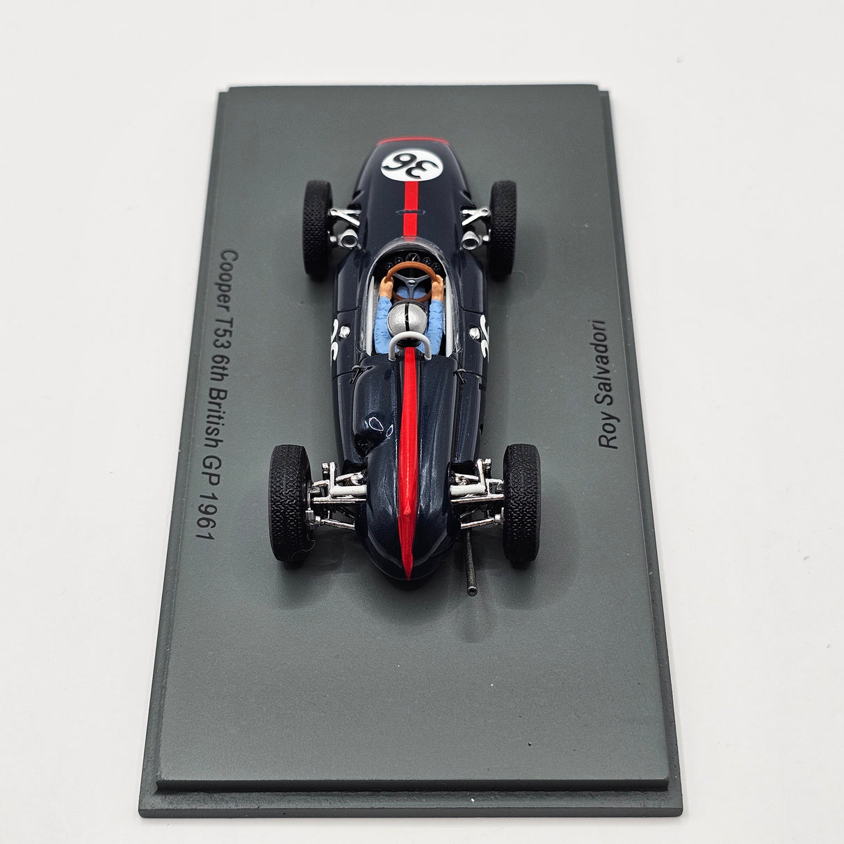 Spark Cooper T53 #36 Roy Salvadori British GP 1961 1/43 Scale S8060