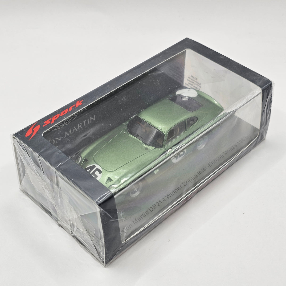 Spark Aston Martin DP214 Monza Coppa Inter-European Winner 1963 1/43 Scale