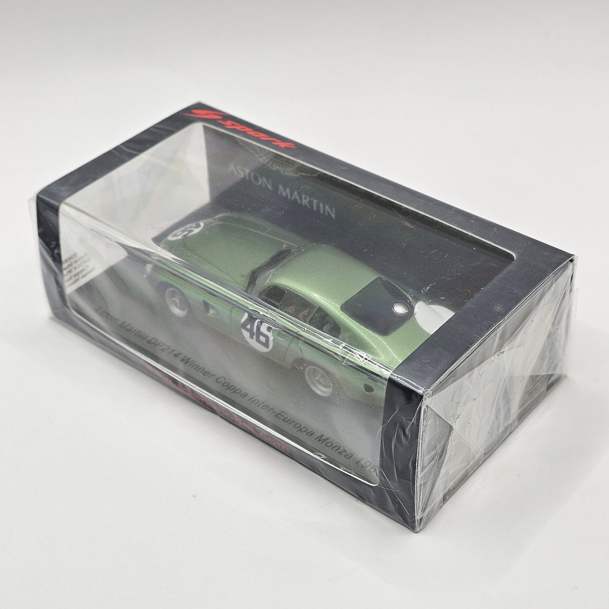 Spark Aston Martin DP214 Monza Coppa Inter-European Winner 1963 1/43 Scale