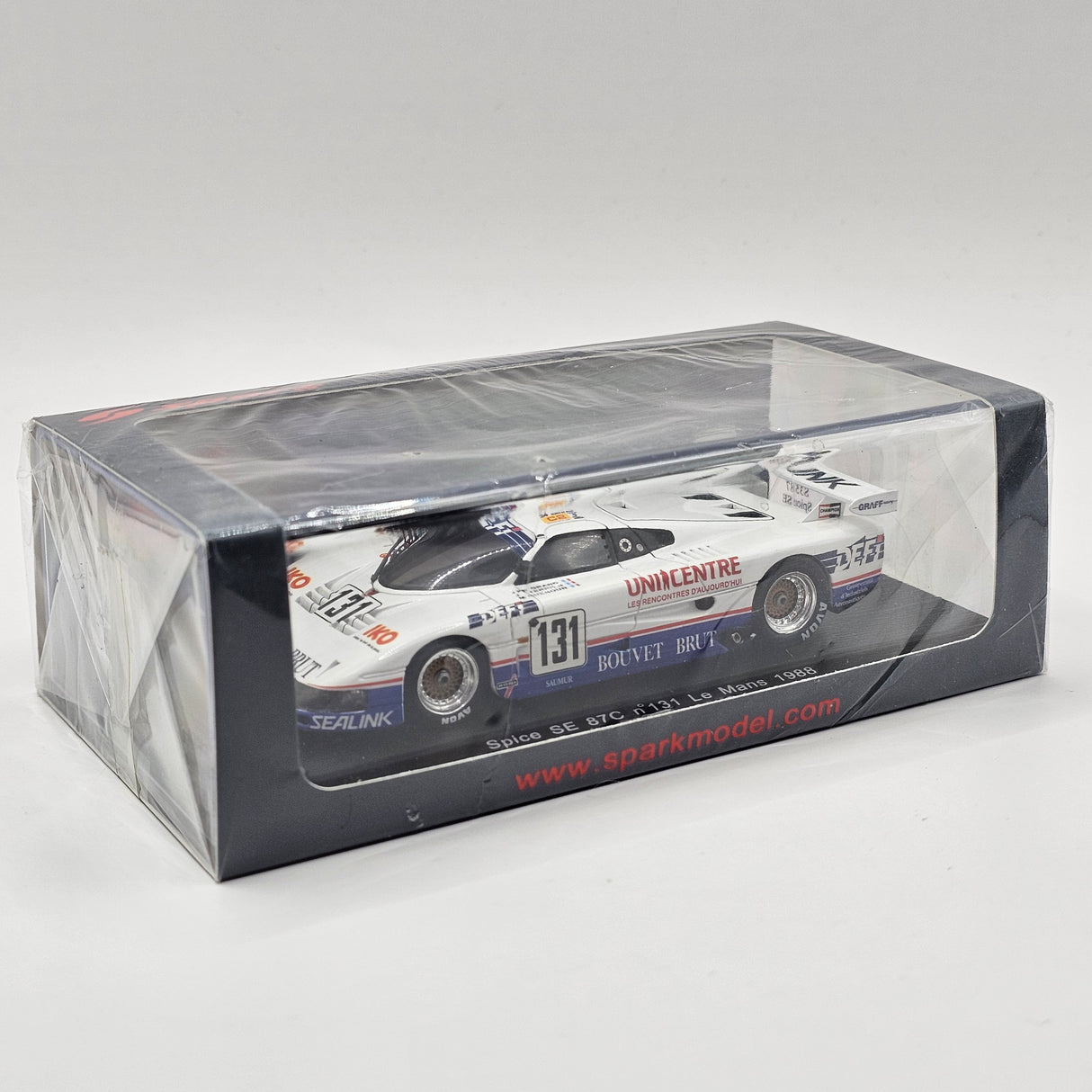 Spark Spice SE86C #131 Graff Racing Privateer Le Mans 1988 1/43 Scale