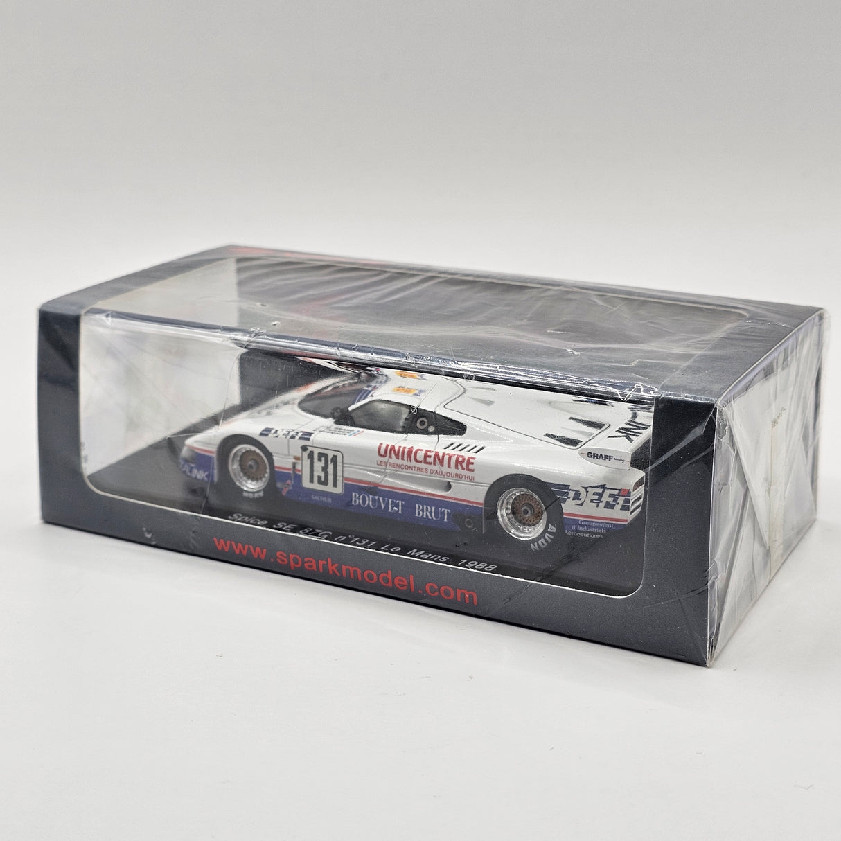 Spark Spice SE86C #131 Graff Racing Privateer Le Mans 1988 1/43 Scale